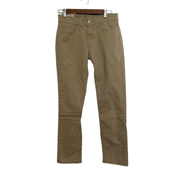 𝅺LEVI'S Jeans 511 Premium 04511-4425 Beige Slim Fit Mens w28 L30 - Picture 1 of 7